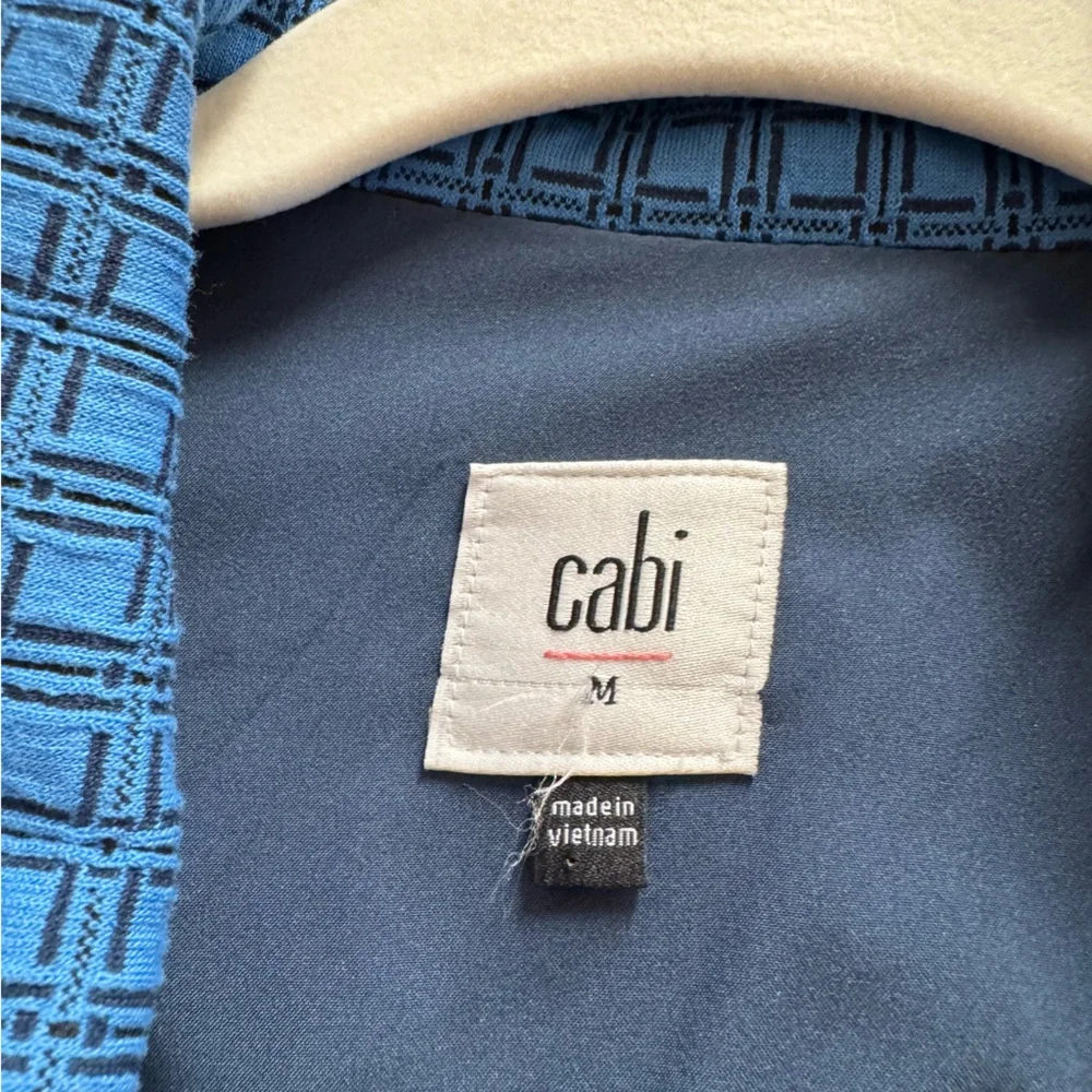 Cabi Scholarship Blue Blazer, Size Medium - Picture 7 of 11